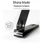 【READY STOCK】Stainless Steel Nail Clipper | Portable Nail Cutter for Fingernails & Toenails | Manicure Pedicure Tool 指甲剪
