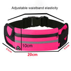 【READY STOCK】Sports Waist Bag | Waterproof Fanny Pack with Adjustable Strap | Fitness Jogging Belt for Phone & Keys 运动腰包