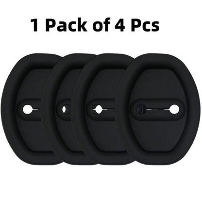 【Ready Stock】Silicone Car Door Lock Cover | Anti-Rust & Anti-Collision Door Buckle Protector | Universal Fit 硅胶门锁扣保护套