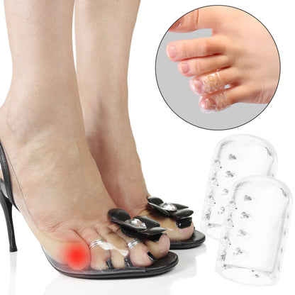 【READY STOCK】Silicone Little Toe Protector Sleeves | Pinky Toe Guard for Blister, Pain, Bunion Relief 小脚趾保护套