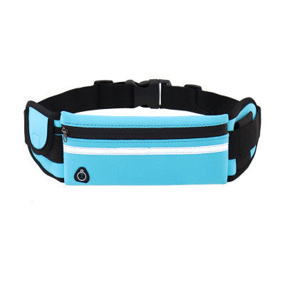 【READY STOCK】Sports Waist Bag | Waterproof Fanny Pack with Adjustable Strap | Fitness Jogging Belt for Phone & Keys 运动腰包