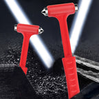 【READY STOCK】2-in-1 Car Safety Hammer & Seat Belt Cutter | Window Breaker + Belt Cutter for Vehicle Safety 汽车安全锤