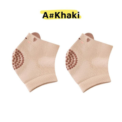 [Ready Stock] Baby Knee Pads for 0–3 Age Cotton Anti-Slip Cartoon Animal Design Toddler Safety Crawling Protector-KS081