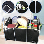 【READY STOCK】Car Storage Organizer Box | Foldable Multi-Functional Trunk Organizer 车载收纳置物箱