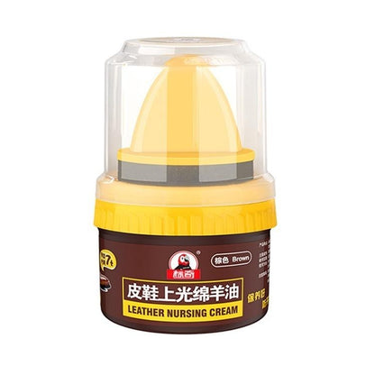 【READY STOCK】Leather Nursing Cream | Nourishing & Glossy Conditioner for Leather Shoes | Anti-Crack Shoe Oil 皮鞋上光绵羊油