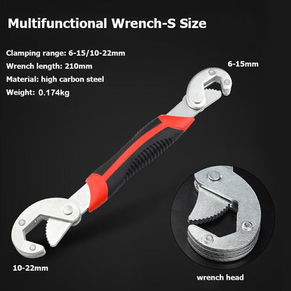 【READY STOCK】Multifunction Adjustable Universal Wrench | All-in-One Spanner Tool for Home DIY & Car Repair 多功能扳手