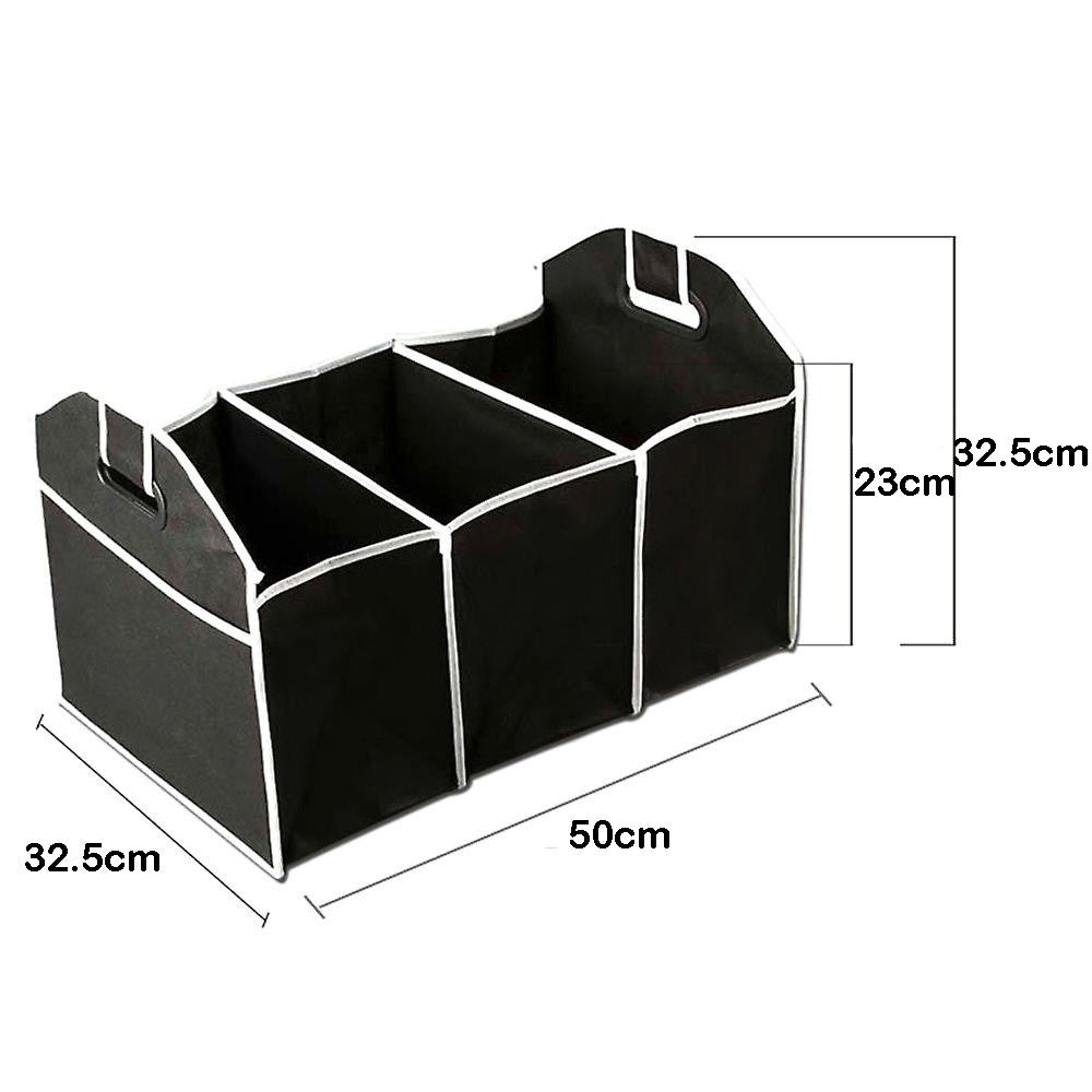【READY STOCK】Car Storage Organizer Box | Foldable Multi-Functional Trunk Organizer 车载收纳置物箱