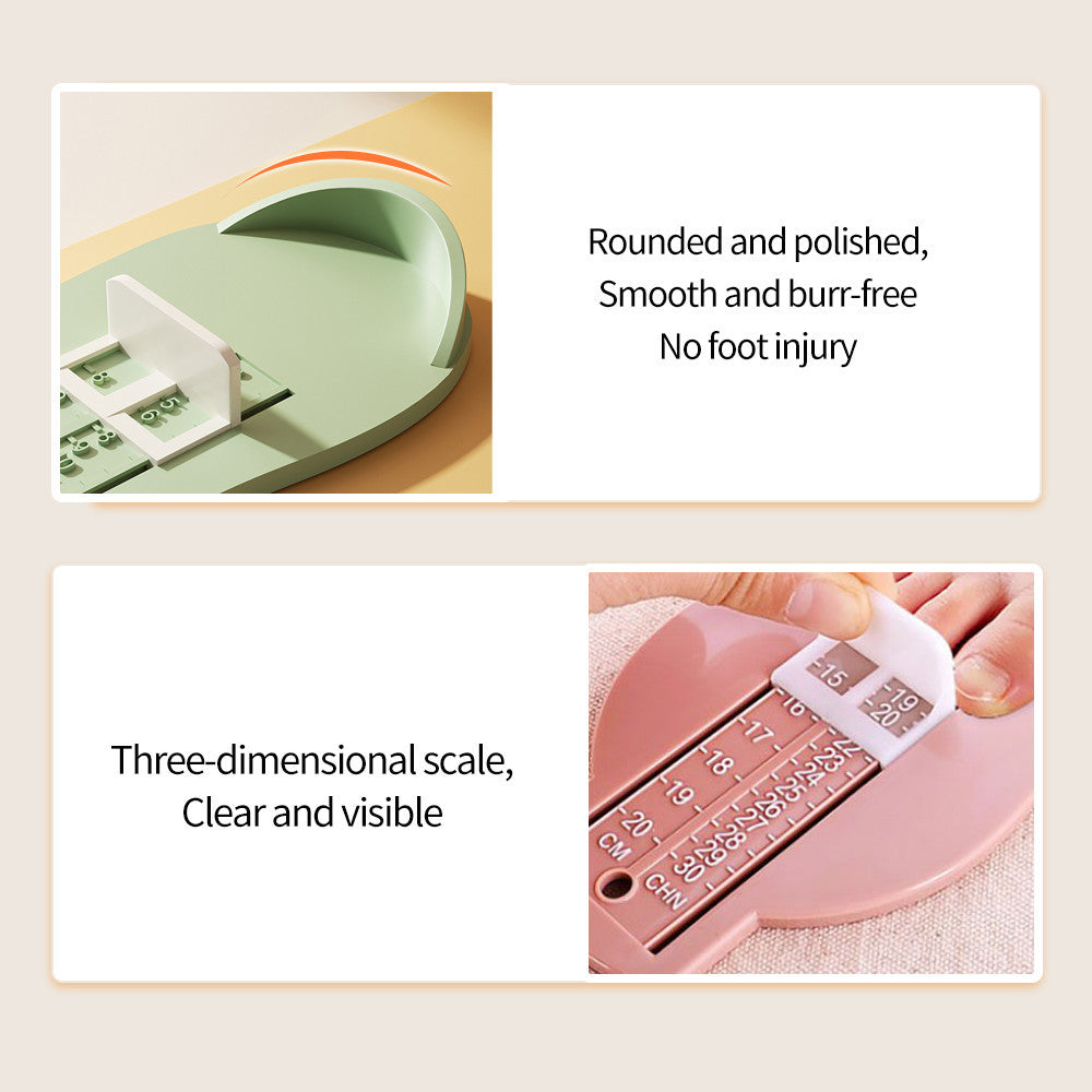 【READY STOCK】0-8 Age Baby Foot Measuring Gauge | Infant Foot Size Ruler |  Kids & Baby Shoe Fit Measuring Device 宝宝量脚器