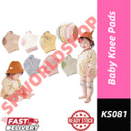 [Ready Stock] Baby Knee Pads for 0–3 Age Cotton Anti-Slip Cartoon Animal Design Toddler Safety Crawling Protector-KS081