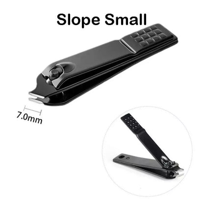 【READY STOCK】Stainless Steel Nail Clipper | Portable Nail Cutter for Fingernails & Toenails | Manicure Pedicure Tool 指甲剪