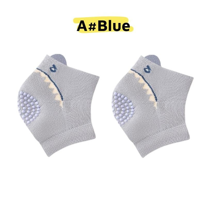 [Ready Stock] Baby Knee Pads for 0–3 Age Cotton Anti-Slip Cartoon Animal Design Toddler Safety Crawling Protector-KS081