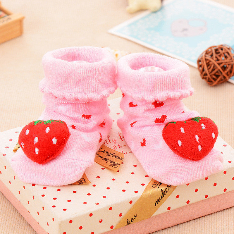 [Ready Stock] 3D Cartoon Anti-Skid Baby Socks – Non-Slip Soft Socks for Baby Cute Toddler Cotton Socks-KS083