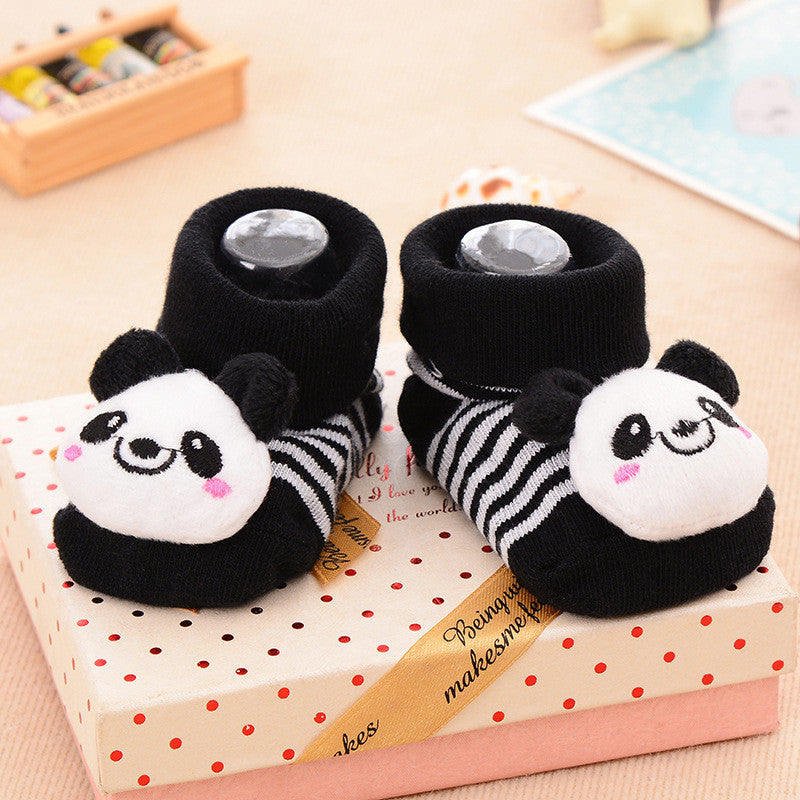 [Ready Stock] 3D Cartoon Anti-Skid Baby Socks – Non-Slip Soft Socks for Baby Cute Toddler Cotton Socks-KS083