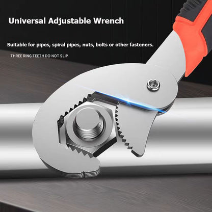 【READY STOCK】Multifunction Adjustable Universal Wrench | All-in-One Spanner Tool for Home DIY & Car Repair 多功能扳手
