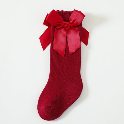 [Ready Stock] 0-3 Age Baby & Kids Lace Socks – Thin Cotton Breathable Ankle Socks for Girls-KS080