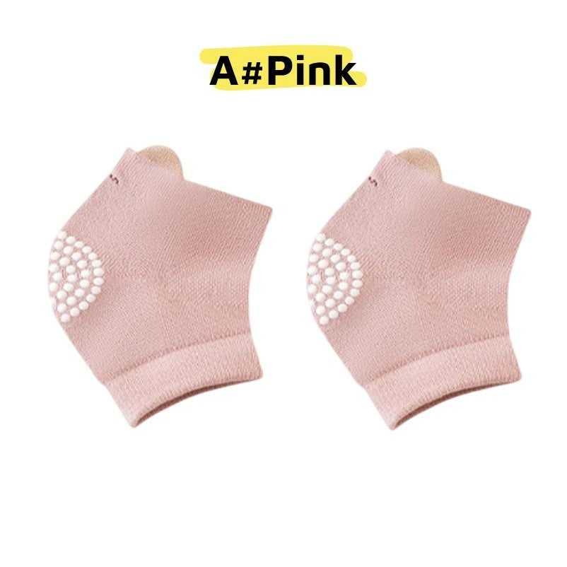 [Ready Stock] Baby Knee Pads for 0–3 Age Cotton Anti-Slip Cartoon Animal Design Toddler Safety Crawling Protector-KS081