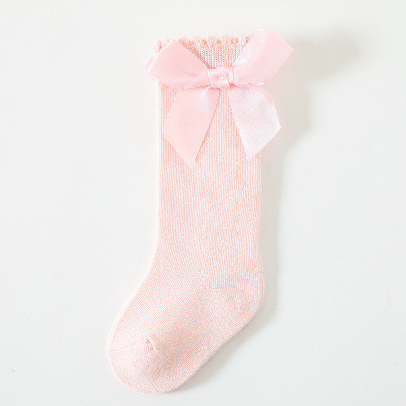 [Ready Stock] 0-3 Age Baby & Kids Lace Socks – Thin Cotton Breathable Ankle Socks for Girls-KS080