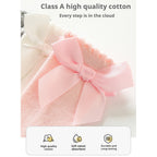 [Ready Stock] 0-3 Age Baby & Kids Lace Socks – Thin Cotton Breathable Ankle Socks for Girls-KS080