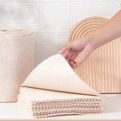 【READY STOCK】Natural Loofah Sponge Dish Cloth | Eco-Friendly Biodegradable Kitchen Cleaning Scrubber 天然丝瓜抹布
