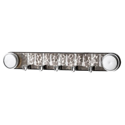 【READY STOCK】Wall-Mounted Rotating Suction Cup Hook | No-Drill Multi-Hook Hanger for Kitchen Bathroom Storage | 强力吸盘联排挂钩