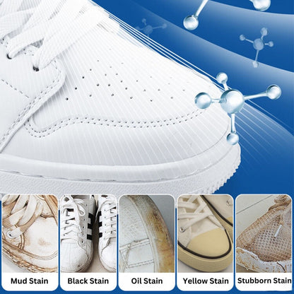 【READY STOCK】Pencuci Kasut Putih | White Shoe Cleaner | Shoe Cleaning Foam | Whitening & Stain Remover for Shoes 小白鞋清洗剂