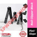 【READY STOCK】Stainless Steel Nail Clipper | Portable Nail Cutter for Fingernails & Toenails | Manicure Pedicure Tool 指甲剪