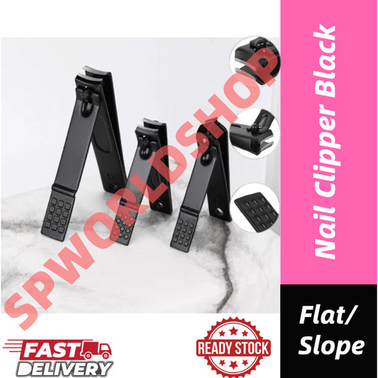 【READY STOCK】Stainless Steel Nail Clipper | Portable Nail Cutter for Fingernails & Toenails | Manicure Pedicure Tool 指甲剪