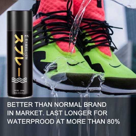 Nano Waterproof Spray for Shoes & Boots｜Invisible Water & Stain Repellent Spray for Shoes 鞋靴纳米防水防污喷雾剂