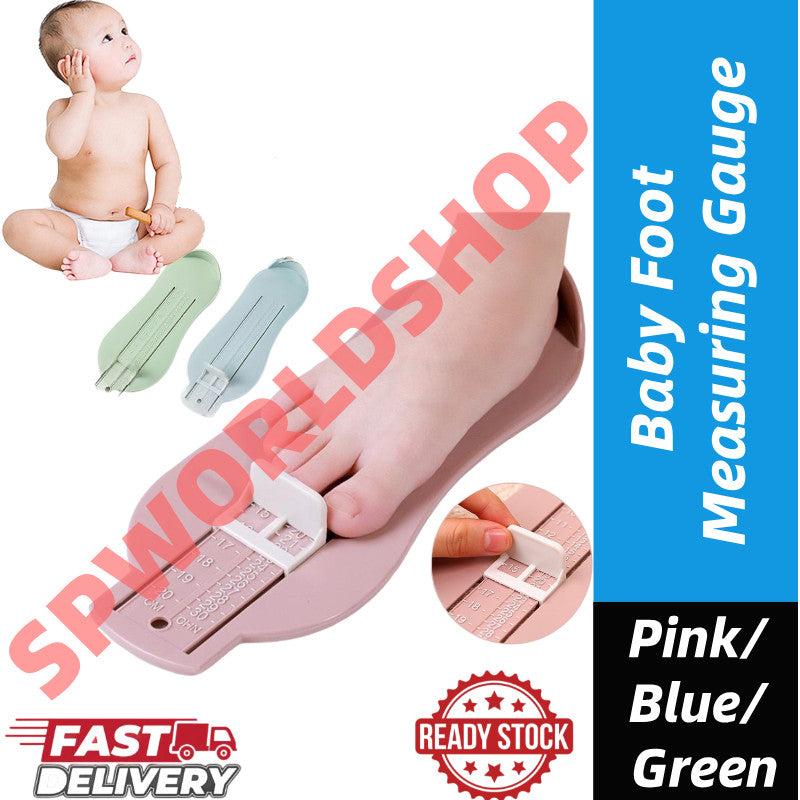 【READY STOCK】0-8 Age Baby Foot Measuring Gauge | Infant Foot Size Ruler |  Kids & Baby Shoe Fit Measuring Device 宝宝量脚器