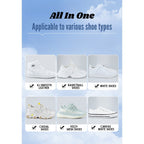 【READY STOCK】Pencuci Kasut Putih | White Shoe Cleaner | Shoe Cleaning Foam | Whitening & Stain Remover for Shoes 小白鞋清洗剂