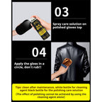 READY STOCK!!! Clean/Bright Leather Care | Powerful & Safe Formula | Nourishing & Restoring Formula 皮革清洗剂/皮革保养液