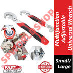 【READY STOCK】Multifunction Adjustable Universal Wrench | All-in-One Spanner Tool for Home DIY & Car Repair 多功能扳手