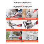 【READY STOCK】Multifunction Adjustable Universal Wrench | All-in-One Spanner Tool for Home DIY & Car Repair 多功能扳手
