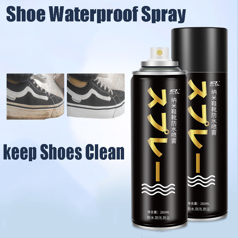 Nano Waterproof Spray for Shoes & Boots｜Invisible Water & Stain Repellent Spray for Shoes 鞋靴纳米防水防污喷雾剂