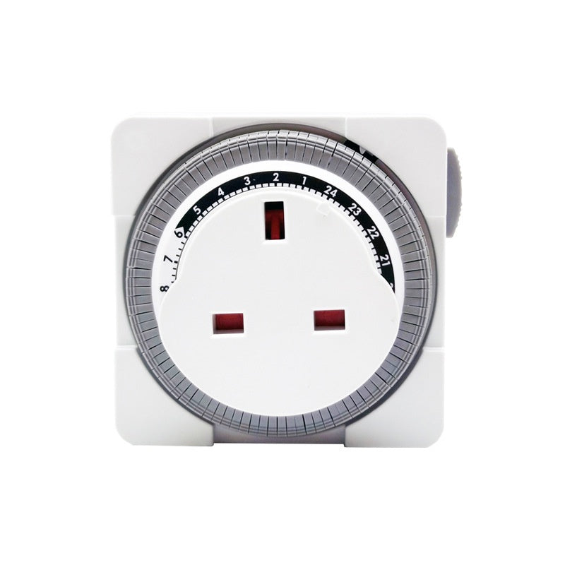 READY STOCK‼️ Countdown Timer Socket Plug-in Switch Pengawal Masa Suis Automatik Untuk Peralatan Elektrik 插座式倒计时定时器
