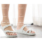 READY STOCKS!!!RED APPLE THAI X-STRIP BG2572 SHOES 泰国防水防滑斜夹脚拖鞋 Original Thailand