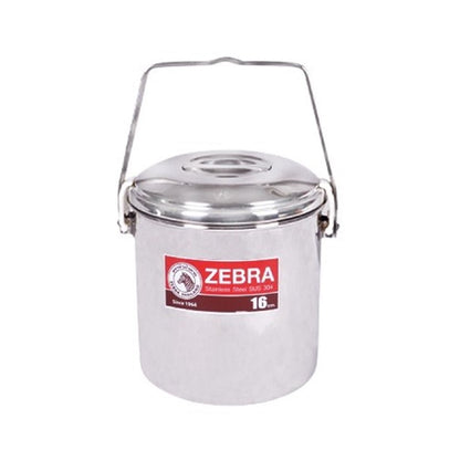 READY STOCK!!!Zebra Loop Handle Pot W/Auto Lock (14cm/16cm)