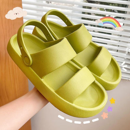 READY STOCK !!!EVA Women Outdoor Slipper Selipar Perempuan Casual Soft 6009/5012XLS