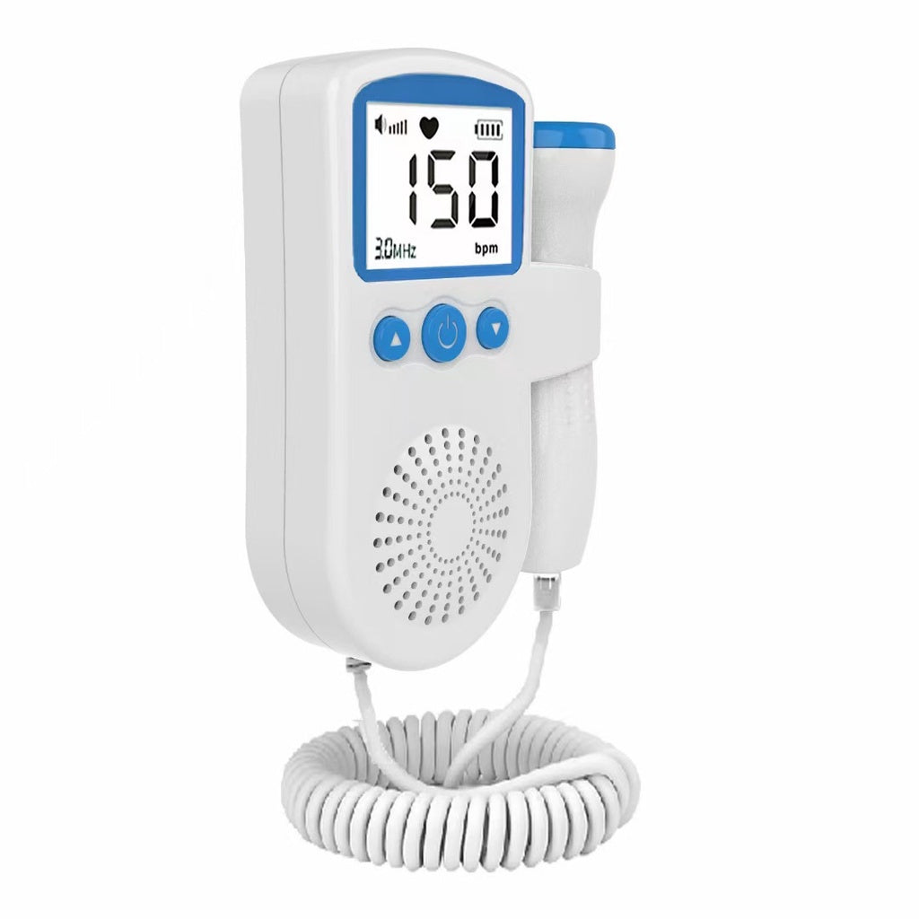 READY STOCK‼️ Baby Fetal Doppler Heart Rate Monitor Ultrasound Detector LCD Display Alat Denyut Jantung Bayi