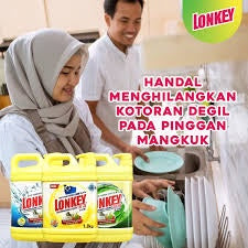 READY STOCK!!!Lonkey Dishwash 1.8Kg with Pump(assorted) Aloe Vera/Aco Vinegar/Anti-Bacterial