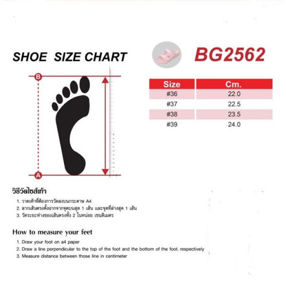 READY STOCK!!!RED APPLE Double Strip BG2562 Pastel SHOES Soft Color 泰国温柔色防水防滑双带拖鞋 Original Thailand 2562