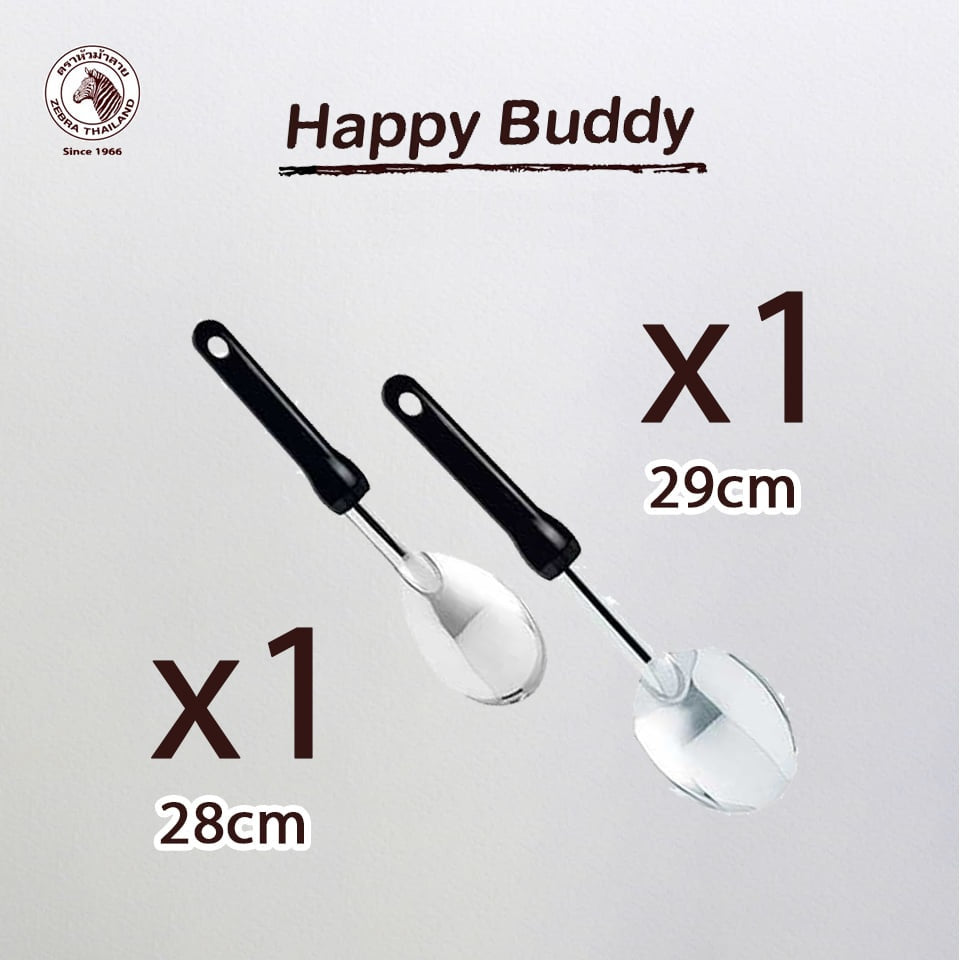 RAEDY STOCK!!!Zebra THAILAND Happy Buddy 8 Pcs Cookware Set