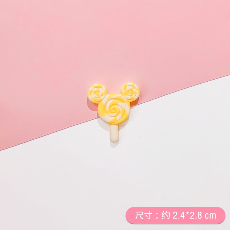 READY STOCK!!!Hole shoes decorative buckle accessories shoes flower buckle cute cartoon pattern garden shoe accessories