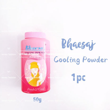 READY STCOK!!!Bhaesaj Cooling Powder 50/100/200/300g Original Thailand 平莎爽身凉粉