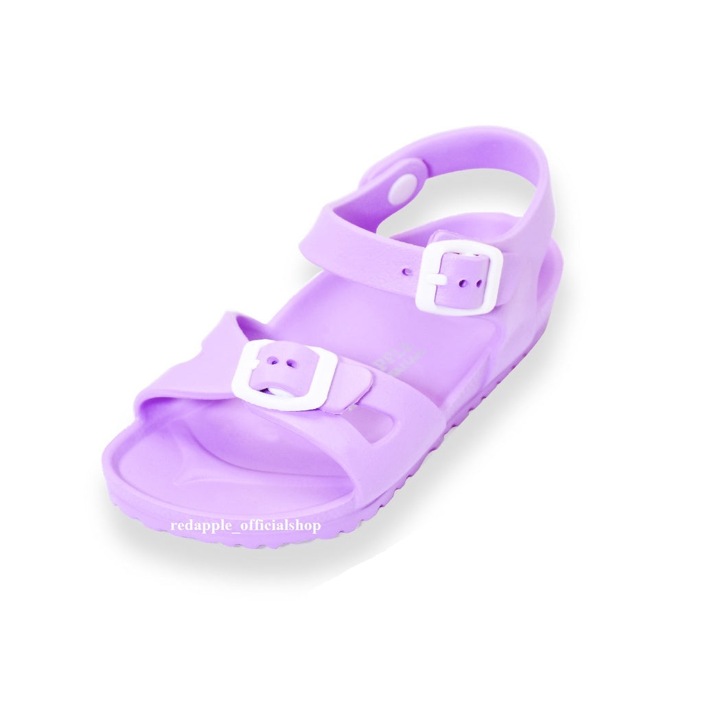 READY STOCK!!!Thailand Red Apple Back Strap Sandal Shoes BG2566 Pastel #36-39