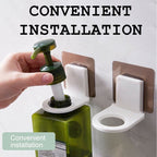 READY STOCK!!! Home Bathroom Rack | Shampoo Shower Gel Bottle Holder | Hand Soap Wall Hook | Hanging Mounted  家用浴室置物架
