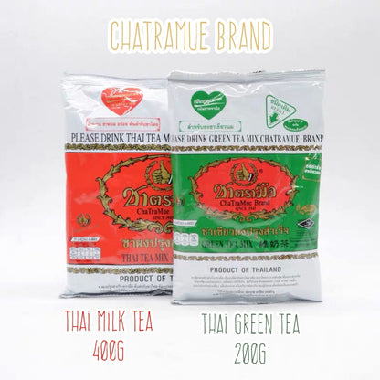 READY STOCK!!!HALAL Thai Chatramue  Thai Tea Thai Green Tea Teh Merah Teh Hijau 400g/200g 泰国手标茶 红茶 & 绿茶