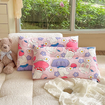 Ready Stock Washable Baby Pillow Children's Cotton  Pea Fleece Quick Dry Soothing Sleep Aid Pillowchildren 纯棉儿童枕头