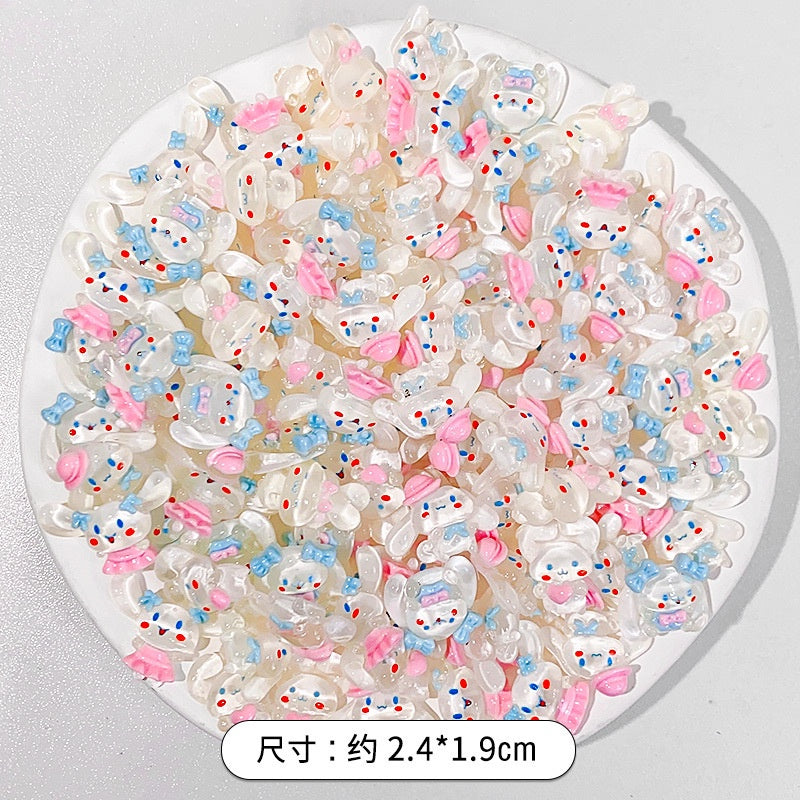 READY STOCK!!!Hole shoes decorative buckle accessories shoes flower buckle cute cartoon pattern garden shoe accessories