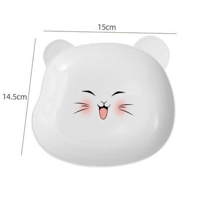 READY STOCK!!! Table Garbage Spit Bone Dish Dry Fruit Dish Snack Dish Pan Plate Dessert Dinner Plate Tableware